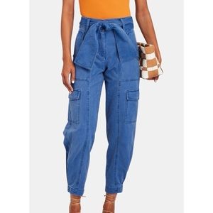 DEREK LAM 10 CROSBY
Elian Tie-Waist Utility Pants